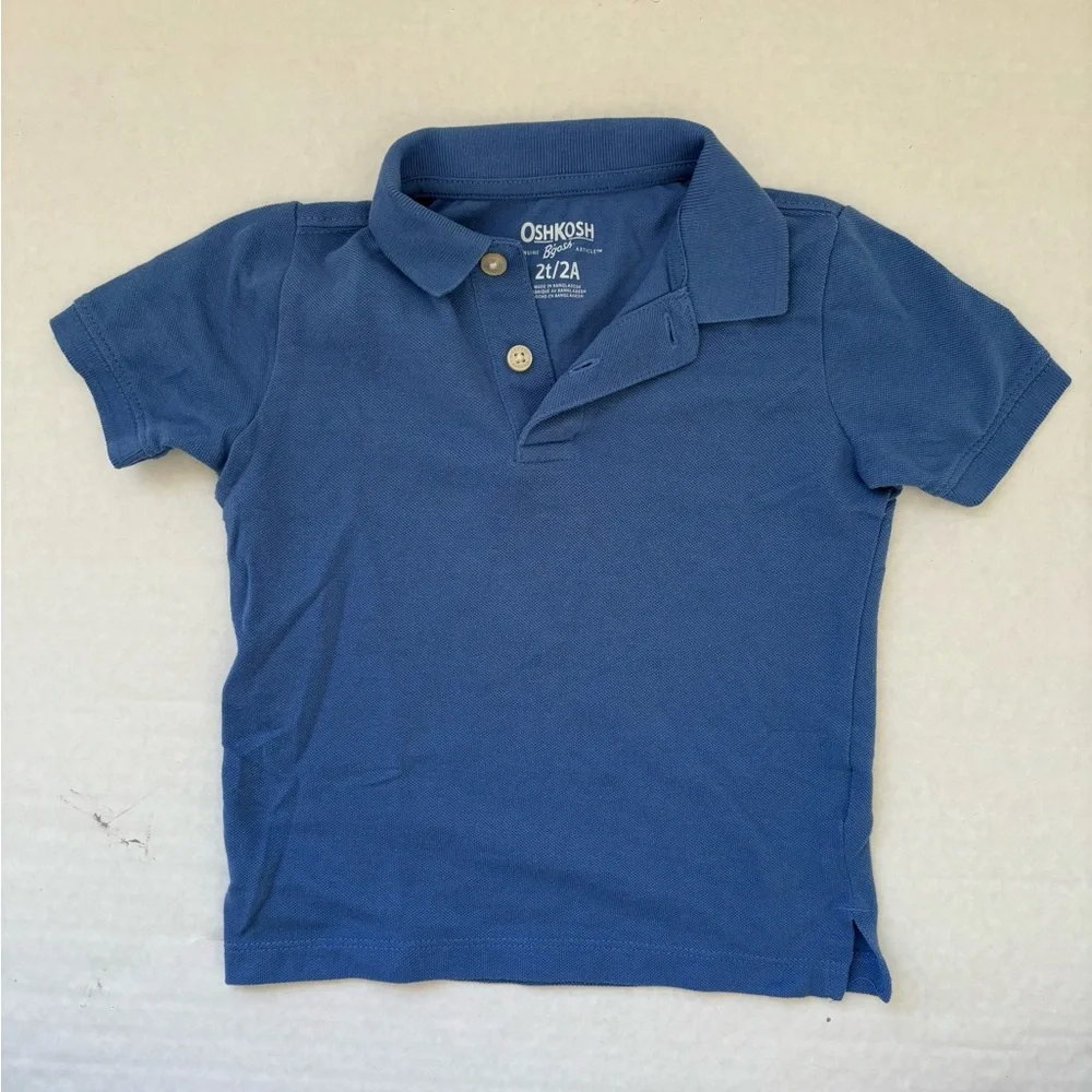 Toddler Boy 2T Shirt Bundle 7 Old Navy Gap H&M Short Long Sleeve Polo Lot Preppy